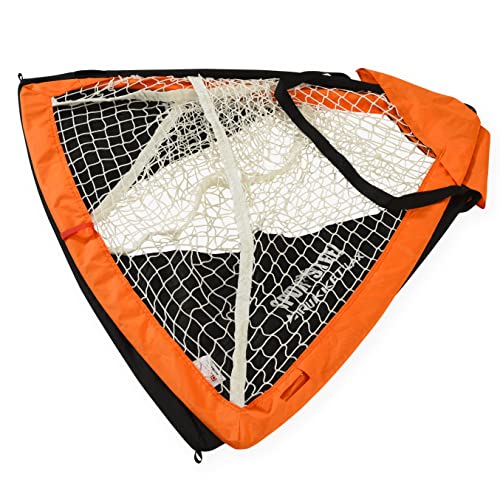 Rukket SPDR Steel Portable Lacrosse Goal, Pop Up Lax Net for Backyard Shooting, Collapsible, Foldable, Travel Goals - Thumbnail 6