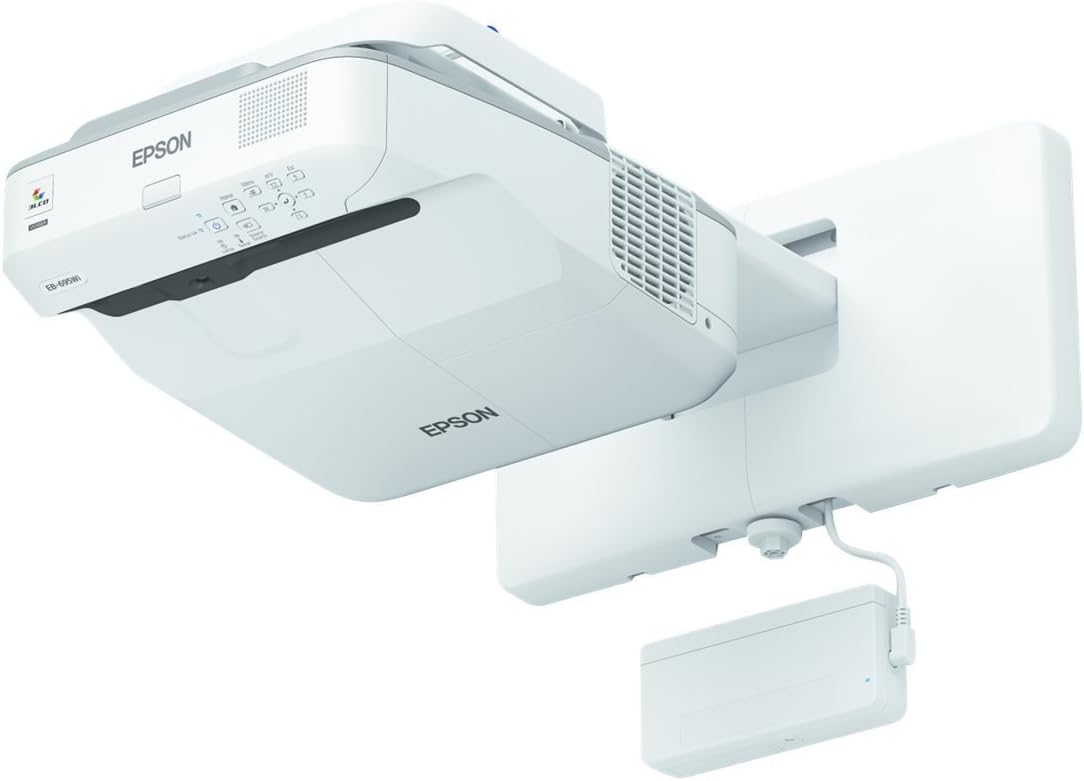 Epson V11H740522 BrightLink 695Wi LCD Projector, White (Renewed)