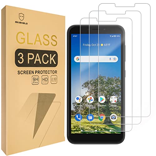 Mr.shield [3-Pack] Designed For At&T Calypso 3 [Tempered Glass] [Japan Glass With 9H Hardness] Screen Protector With Lifetime Replacement #TOP12