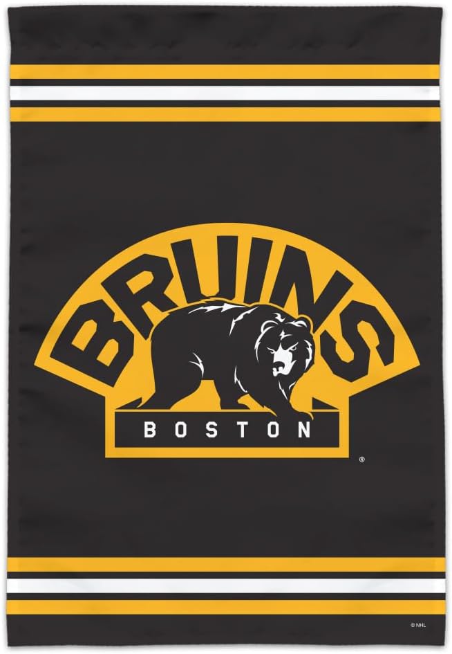 NHL Boston Bruins Logo Garden Yard Flag