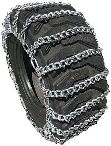 TireChain.com 9.5-16, 10-16.5 Tractor Tire Chains Set of 2