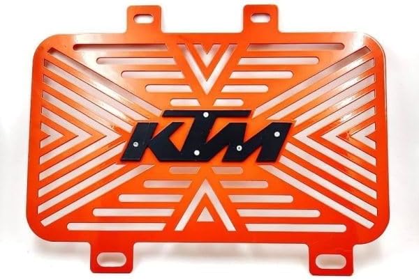 Bike Radiator Grill Guard Orange Black for KTM Duke 125 200 250 394 a