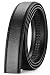 Xhtang Men's 1.38 inches wide Genuine Leather Belt without Buckle Ratchet Belt 110