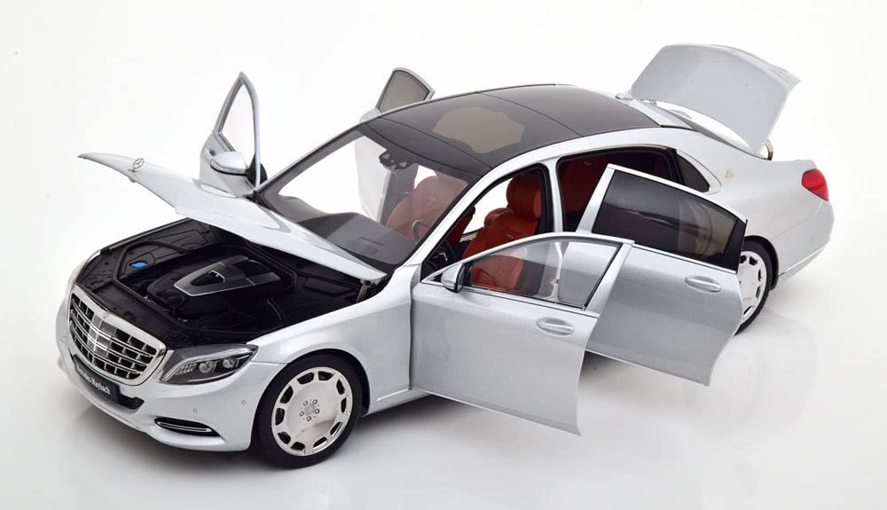 Amazon | AUTOart 1/18 Mercedes Maybach S600 SWB 2015 シルバー