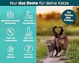 The Home Pet Lab Spot On Zecken- und Floh Schutz für Katzen, Effektiver Zeckenschutz für die Katze, 3 Monate Langzeitwirkung gegen Zecken (S: 1,5-4 Kilo)