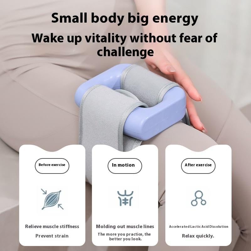 Image of Cordless Percussion Massager Ring for Pain Relief Deep Tissue and Fat Burning Workouts - Cool Birthday Gifts for Women Mini Massage Gun for Fitness and Relaxation