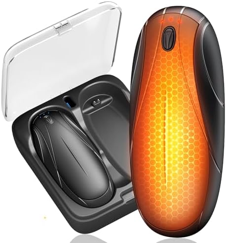 Calientamanos Recargables 8000mAh - 2 Unidades, 3 Niveles De Calor, Hasta 24 Horas De Duración, Portátiles Y Magnéticos
