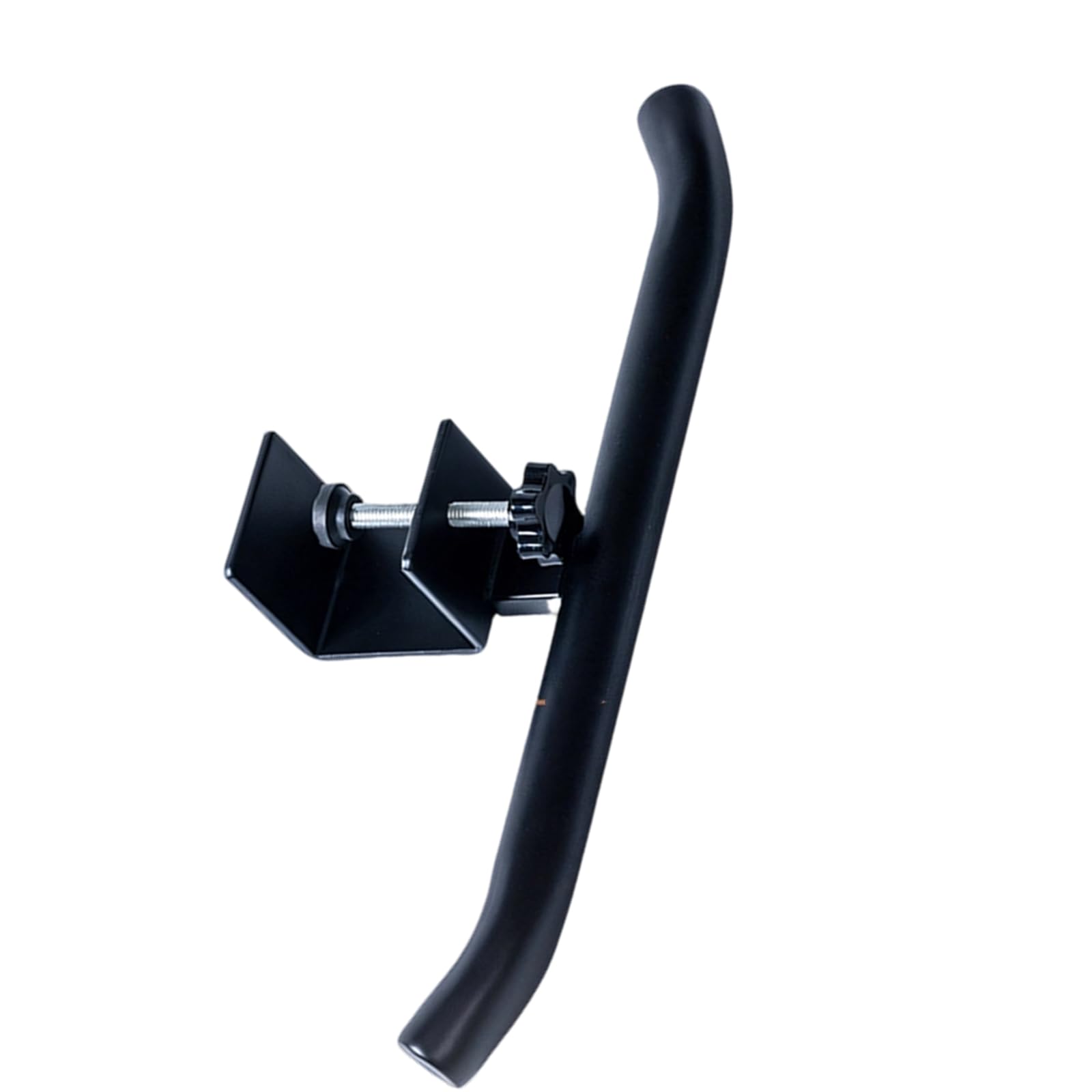 Zbiianxer Black Multipurpose Desk Side Iron Mount Hook, No Drill Needed, Holds Jackets Umbrellas Space Saving For Study Student Desk Hook