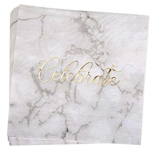 Neviti 772522 Scripted Marble Napkin