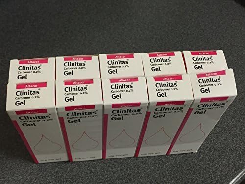 QTY X 10 Clinitas carbomer gel 0.2% 10g - OFFER by Clinitas