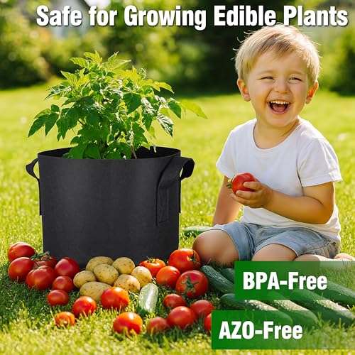 Image of 12-Pack 3 Gallon Grow Bags