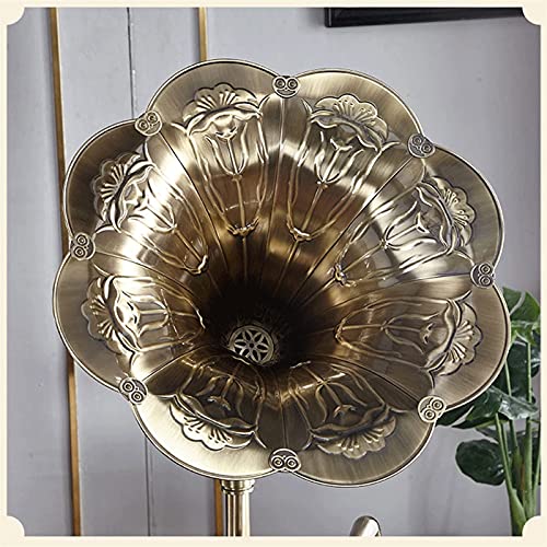 Tourne-Disque rétro Tourne-Disque Tout en Un phonographe Vintage Gramophone nostalgique avec klaxon en cuivre, contrôle… - Les Beatles, Paul McCartney, John Lennon, RIngo Starr, George Harrison Tourne-Disque rétro Tourne-Disque Tout en Un phonographe Vintage Gramophone nostalgique avec klaxon en cuivre, contrôle… – Image 8