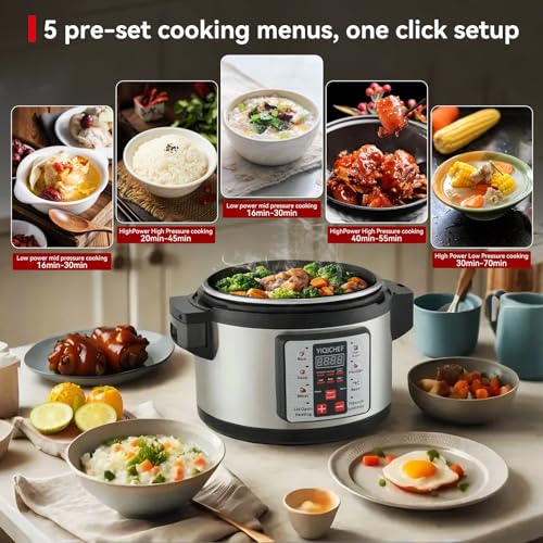 YIQICHEF 15.8Qt Commercial Large Electrical Pressure Cooker の商品画像 3