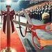 Red Ribbon Cutting Ceremony Kit – Grand Opening Scissors for Special Events Giant Scissors 20 Inch with Red Ribbon for Inaugurations and Ceremonies