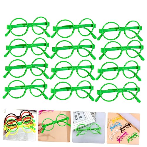 Gafas de plástico redondas para niños cómodas y ligeras sin cristales 3