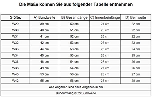 Rock Creek M50 Jeansshort voor heren - Image 8