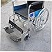 SOESFOUFU 2pcs Heavy Duty Wheelchair Footrest Leg Rest Elevating Footplate Pad Stable Support for Seniors