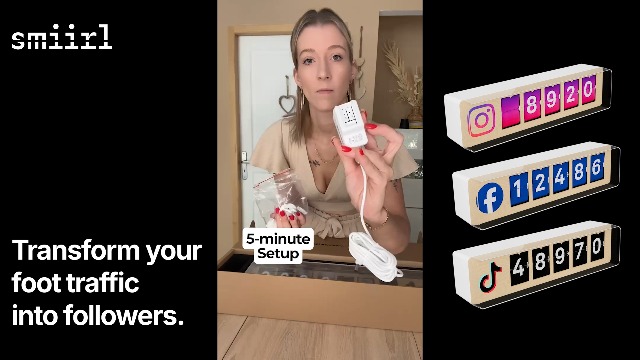 Amazon.com: Smiirl - Instagram Follower Counter - Physical Device