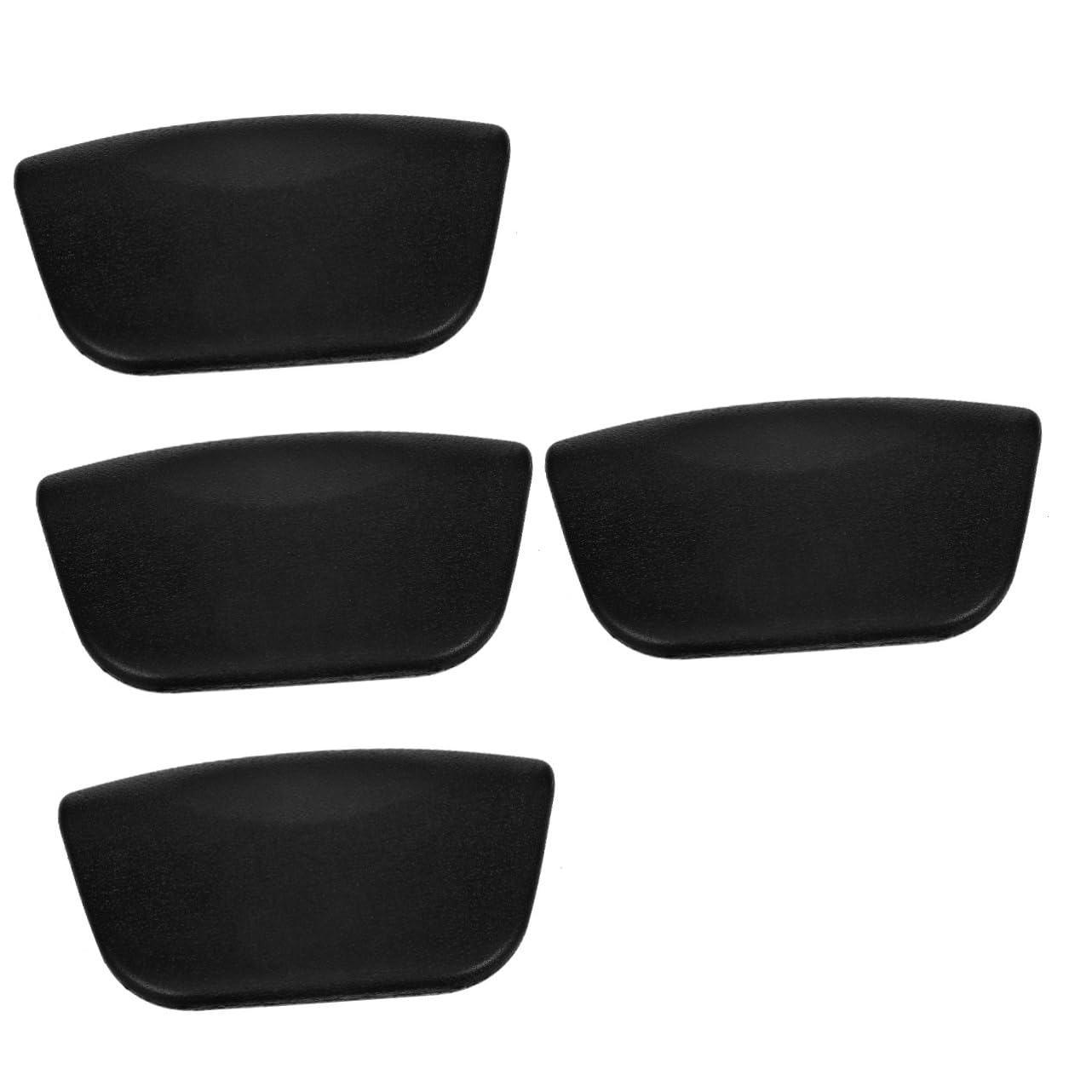 4piezas Almohada Ergonómica Cojín De Reposacabezas para Bañera Almohada De PU Desmontable para Relajación Casa y SPA