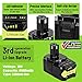 CaliHutt 【Upgrade】 18V 6.0Ah Replacement Battery for Ryobi ONE+ Plus 18V Battery High Capacity 18V Lithium-Ion Battery P102 P104 P105 P106 P108 P107 P109 for Cordless Power Tools…