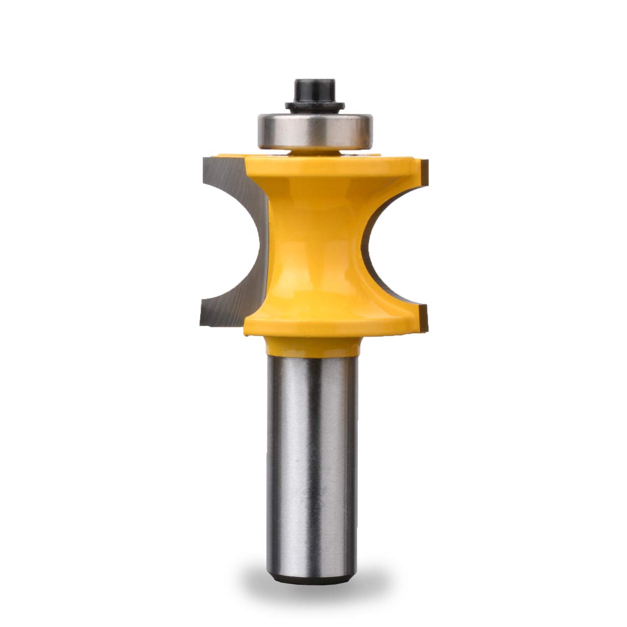 HOHXEN Bullnose Router Bit Set with C3 Carbide Tipped 1/2-Inch Shank