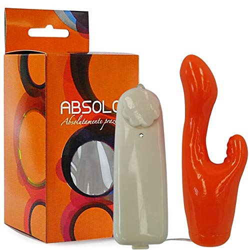 Vibrador ponto G 13x3cm com estimulador clitoriano e controle multivelocidade - Lovetoys