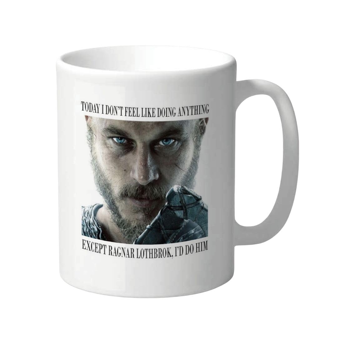 Cheeky Chops White Mug - I Would Do Ragnar Lothbrok - Travis Fimmel -Vikings Funny Novelty Birthday Office Cup Drink