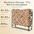 PeakPursuit 4Ft Heavy Duty Firewood Rack Outdoor with Cover, Large Steel Log Holder for Patio, Backyard, Fireplace, Weatherproof Wood Storage with Ventilated Design, Easy Assembly