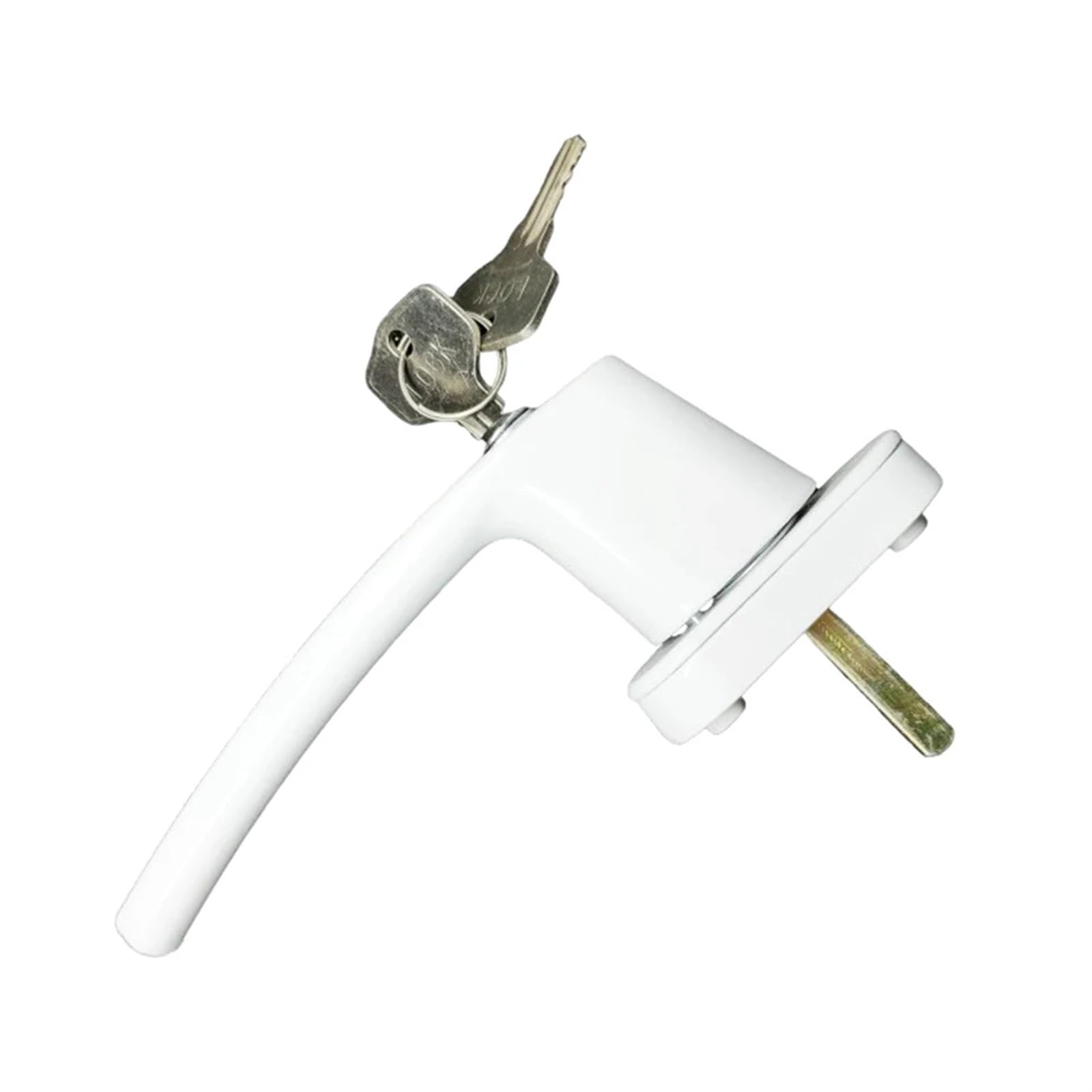 WDWDW Window Handles Universal Key Locking with Locks Kids Security Door for Double Glazing Turning