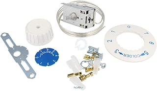 Termostat: Indesit VT9 VL9 Ranco VT9 / VL9 termostat do dwudrzwiowej lodówki/zamrażarki z automatycznym rozmrażaniem Ranco VT9 VL9 K59L1102002 K59 w porównaniu z Atea W4, zestaw Danfoss 3 i Whirlpool WPLW4 dwudrzwiowa lodówka / zamrażarka z automatycznym rozmrażaniem zimna