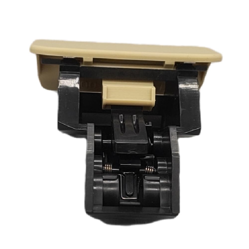Riloer 1x Maniglia del fermo del vano portaoggetti compatibile con Volkswagen Polo 2005 2006 2007 2008 2009, 6Q0857131D, Beige