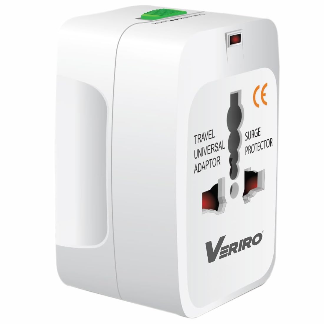 Veriro Universal Travel Adapter | International All in One Worldwide Travel Adapter and Phone Wall Charger | Multi Type Power Outlet |100-250 Voltage Travel Charger (B0CF52Q1QB) Amazon Price History, Amazon Price Tracker