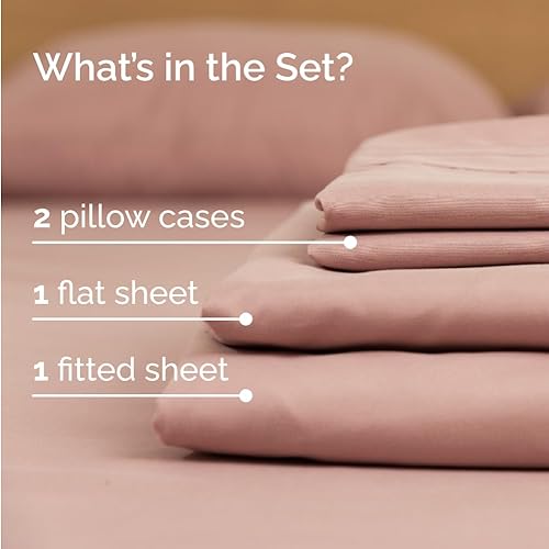 Miniatura 2 de Juego de sábanas de tamaño King, transpirables y refrescantes, sábanas de lujo para hotel, extra suaves, bolsillos profundos, fácil ajuste, juego de