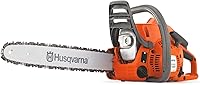 Husqvarna 120 Mark III 16-Inch Gas Chainsaw - 38cc X-Torq Engine, LowVib, Air Injection for Efficient Wood Cutting & Pruning