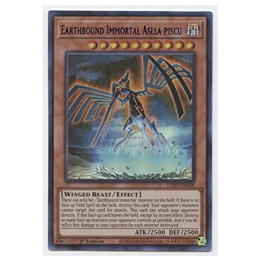 Earthbound Immortal Aslla piscu (Blue) - LDS3-EN038 - Ultra Rare - 1st Edition