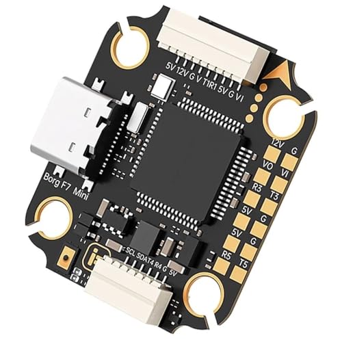 FC Borg F7 Mini contrôleur de vol avec flash 32Mo et stack ESC 60A BL32 pour drone FPV