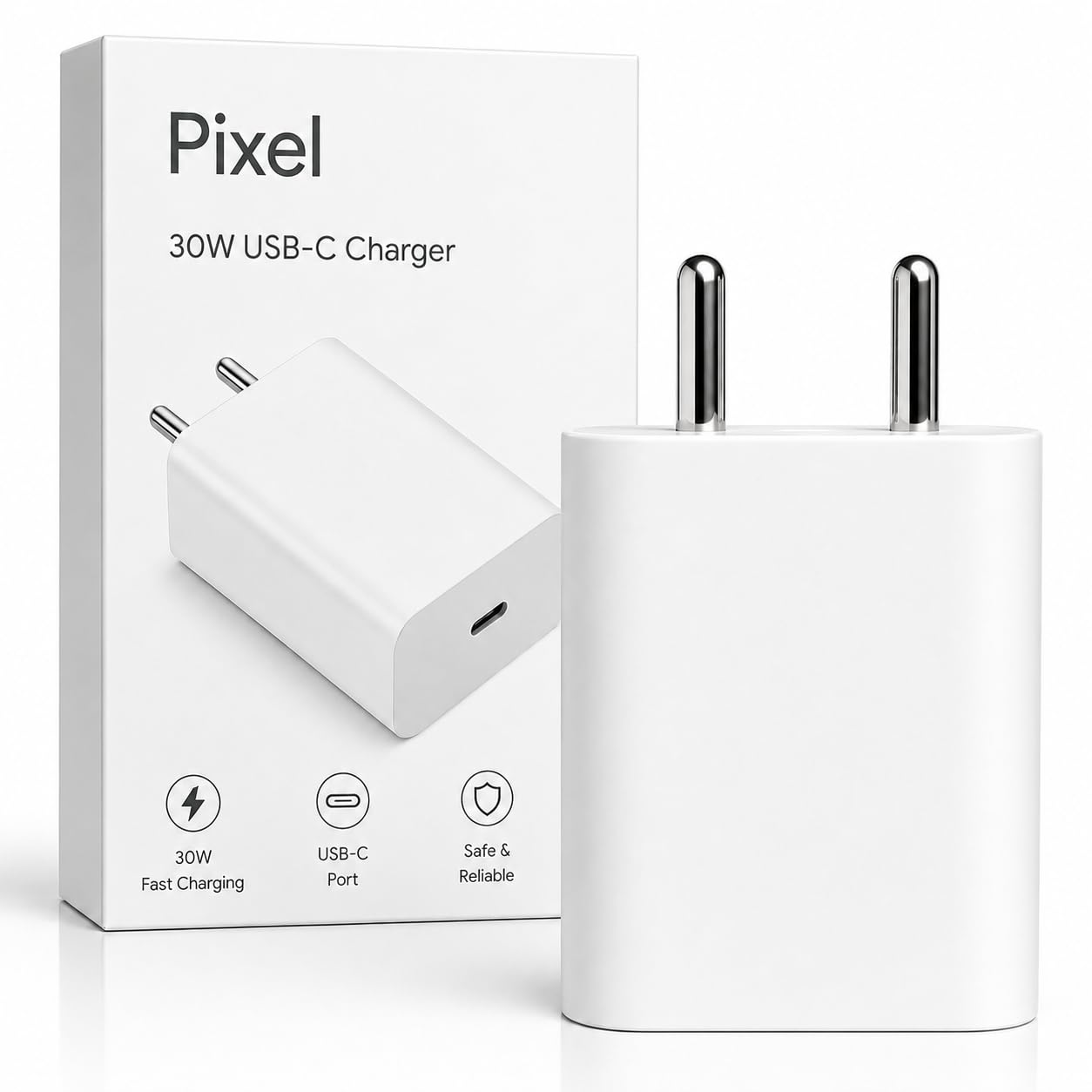 Google 30W Origianal Type-C Fast Charge Wall Adapter Compatible with Pixel 10a/9a/8a/7a/6a, Pixel 10/9/8/7/Pro/XL/Watch/Chromebook/Buds/Tablet, 30watt USB C Quick Adaptor, 30 w Rapidly Charging, White-image-45