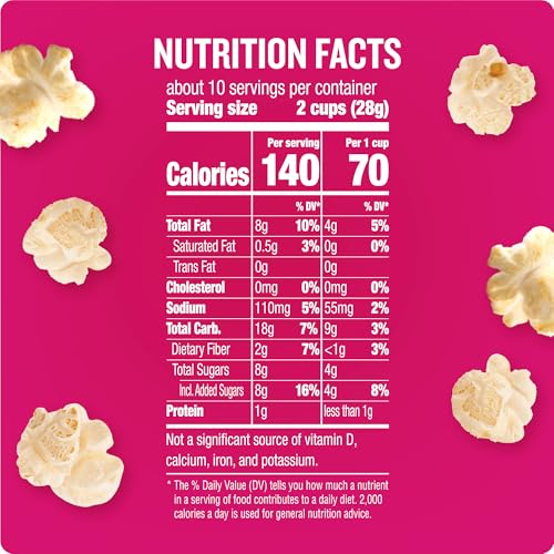Image of Angie's BOOMCHICKAPOP Sweet and Salty Kettle Corn Popcorn, Gluten Free, Party Size 10 oz.