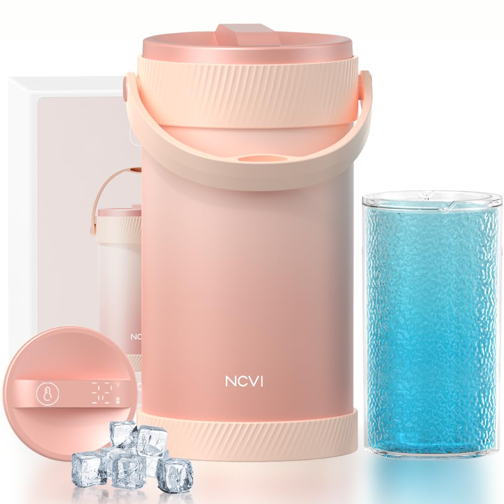 Bouteille isotherme portable pour lait maternel – Refroidissement double couche 24 h, longue durée de vie de la batterie nécessaire pour les voyages, le travail, le pompage de nuit pour répondre à vos