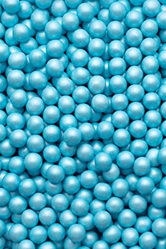 SPRINKLY - Polished Chocolate Balls (Large/10mm) - Red - 30g