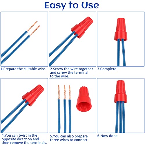 Romeda RXXXXXX 180 Pcs Wire Connectors thumb #5