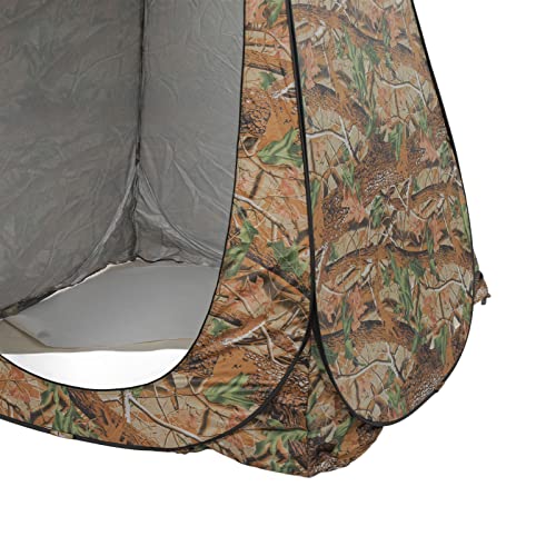 Carpa portátil plegable para ducha con estructura de acero y poliéster miniatura 7