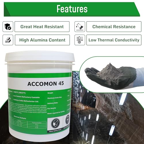 Cemento refractario fundible alta temperatura 4 Lbs miniatura 3