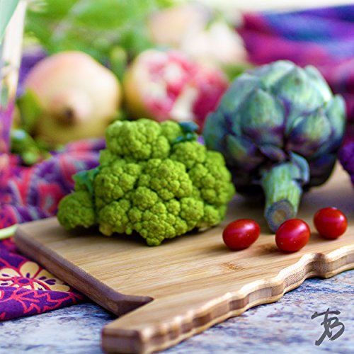 Totally Bamboo Connecticut State Shaped Serving & Cutting Board, Natural Bamboo #TOP2
