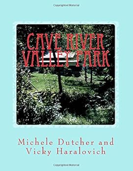 Paperback Cave River Valley Park: Black and White Book