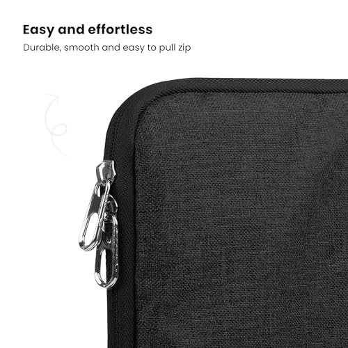 Image of ALIFIYA Laptop Sleeve 15.6 - Slim Water-Resistant Laptop Cover Bag for Dell, HP, Lenovo, MacBook - Compact Lightweight Laptop Cover for Office & Travel Use