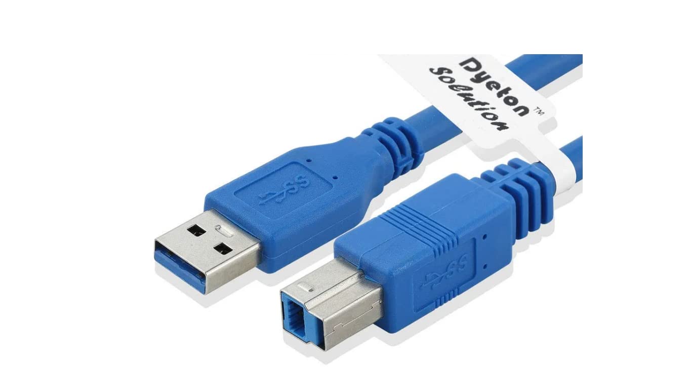 Dyeton USB A to B 3.0 Cable 3 Meters Cable for Computer Camera (Blue) (B0BR1DW6QS) Amazon Price History, Amazon Price Tracker