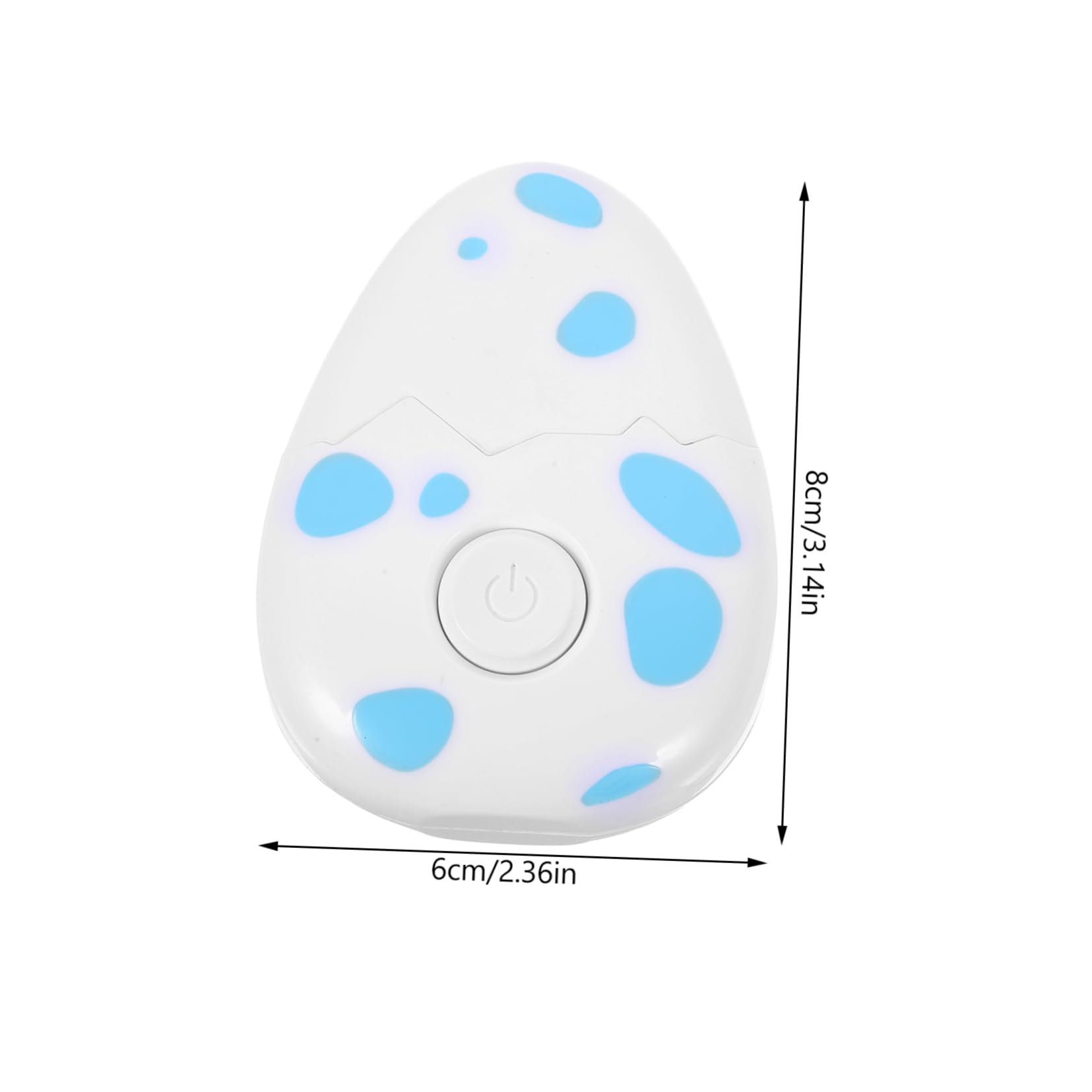 WOONEKY Nail Trimmer for Baby Electric Baby Nail Polisher Safe Material Easy to Install Grinding Pads Dinosaur Egg Design for Boys and Girls