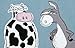 Hallmark Shoebox Funny Birthday Card (Cow & Donkey)
