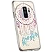 Produktbild Jinghuash Kompatibel mit Galaxy S9 Plus Hülle,Kompatibel mit Galaxy S9 Plus Hülle Transparent TPU Silikon mit Mandala Blume Muster Ultra Dünn Durchsichtig TPU Handyhülle Tasche Case,Mandala#4